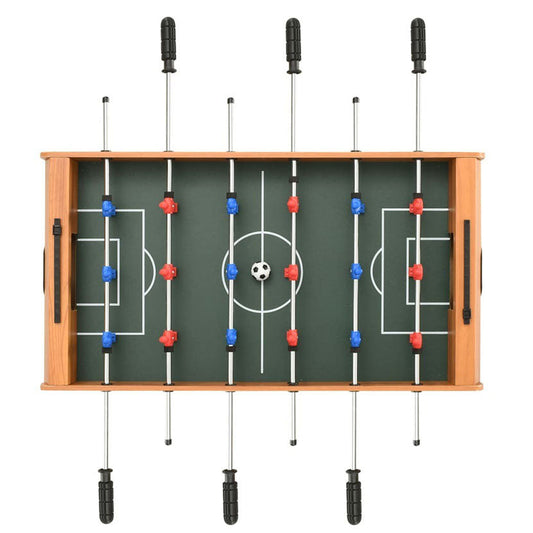 Playnmore Compact Foosball Game Table Maple 69 x 37 x 62 cm
