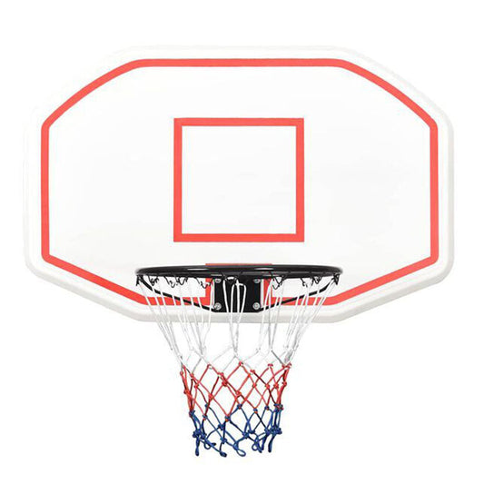 Playnmore Basketball Backboard White Polyethylene, 109 × 71 × 3 cm