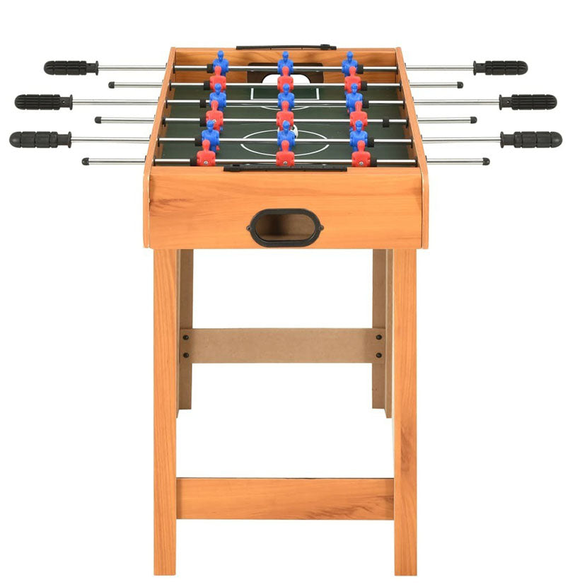 Playnmore Compact Foosball Game Table Maple 69 x 37 x 62 cm