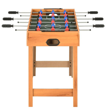 Playnmore Compact Foosball Game Table Maple 69 x 37 x 62 cm