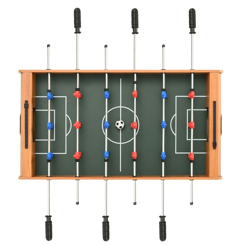 Playnmore Compact Foosball Game Table Maple 69 x 37 x 62 cm
