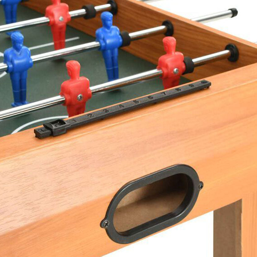 Playnmore Compact Foosball Game Table Maple 69 x 37 x 62 cm