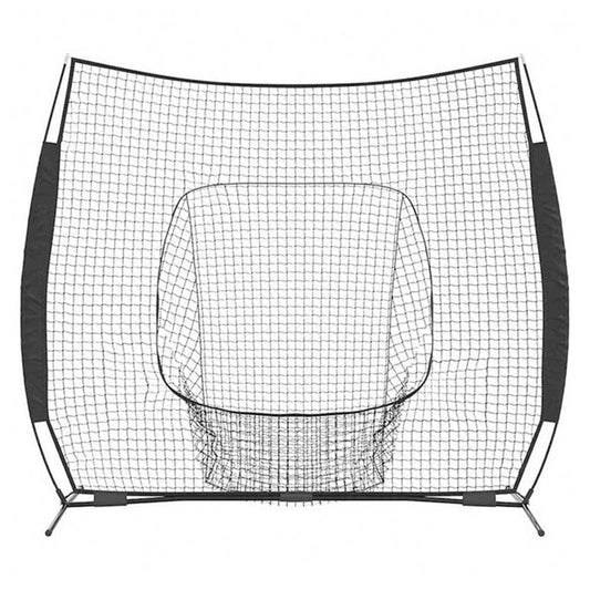 Playnmore Baseball Practice Net Black Polyester, 250 × 106 × 209 cm