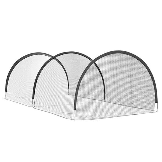 Playnmore Baseball & Softball Training Net Black Polyester, 702 × 369.5 × 243.5 cm