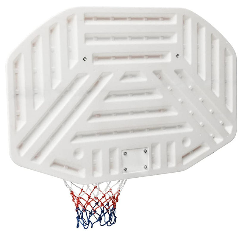 Playnmore Basketball Backboard White Polyethylene, 109 × 71 × 3 cm