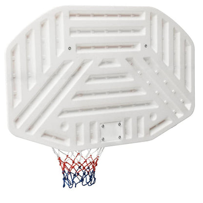 Playnmore Basketball Backboard White Polyethylene, 109 × 71 × 3 cm