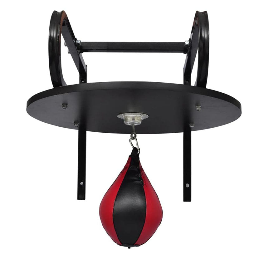 Playnmore Boxing Training Speed Ball Platform Set Featuring Swivel Mount