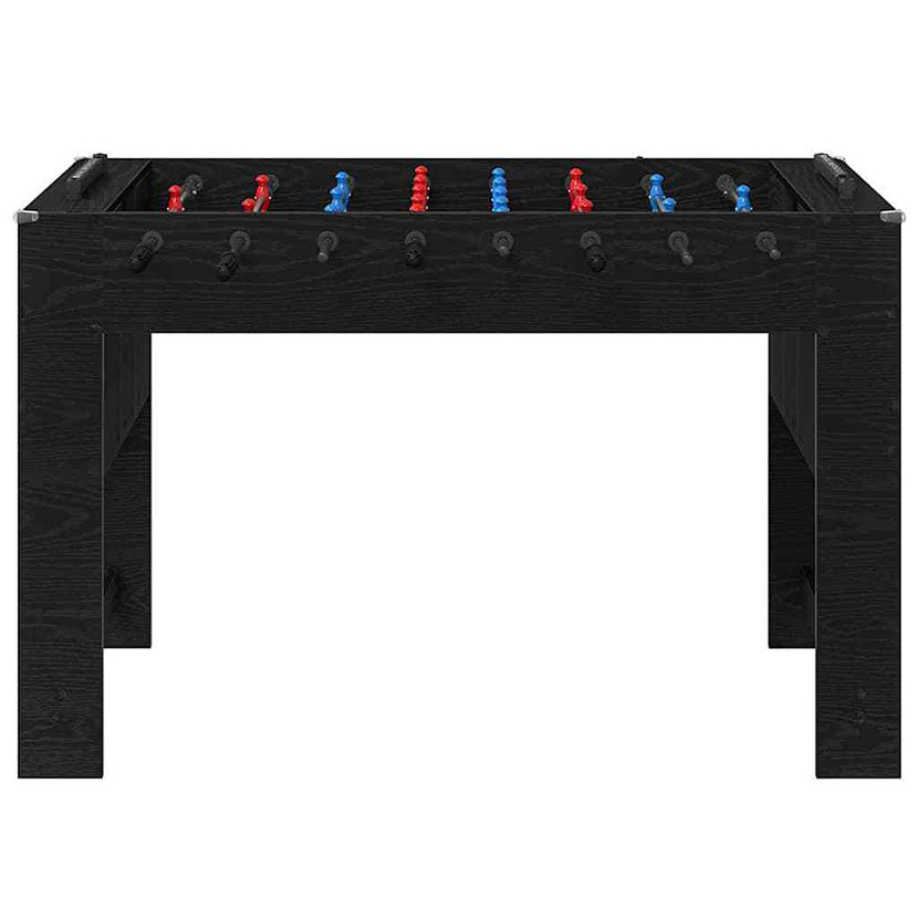 Playnmore Compact Football Table White 125 cm Indoor Foosball Table