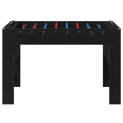 Playnmore Compact Football Table White 125 cm Indoor Foosball Table