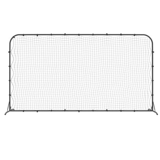 Playnmore Football Rebounder Net Black HDPE, 366 × 90 × 183 cm