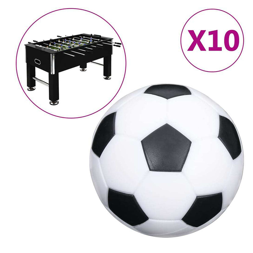 Playnmore Football Table Balls 32 mm ABS Set of 10 Pieces