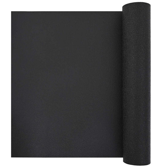 Playnmore Gym Floor Protection Mat Black 120 x 60 cm Non-Slip PVC