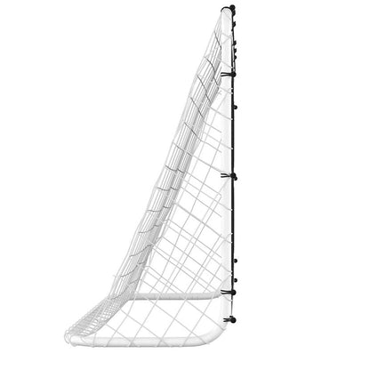 Playnmore Soccer Practice Goal – Steel Frame, Black, 184 × 61 × 122 cm