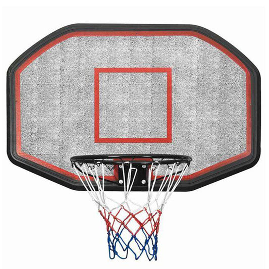 Playnmore Basketball Backboard White Polyethylene, 109 × 71 × 3 cm