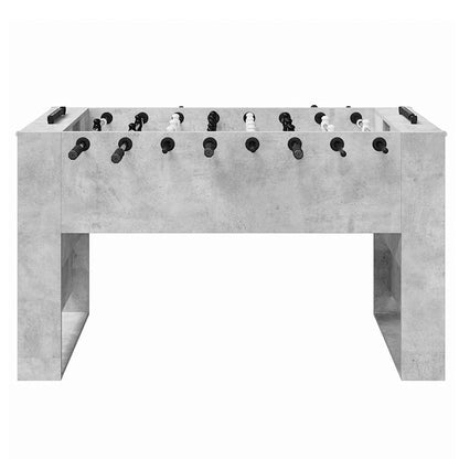 Playnmore Indoor Foosball Table with White Finish 146.5 x 74 x 85 cm