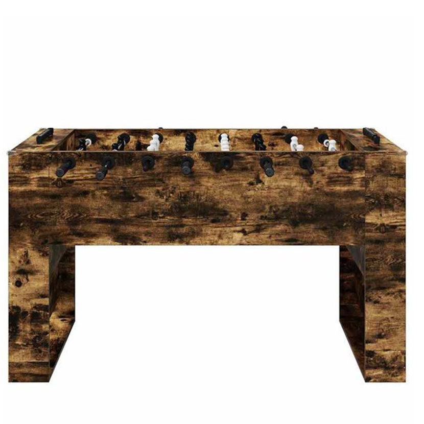 Playnmore Indoor Foosball Table with White Finish 146.5 x 74 x 85 cm